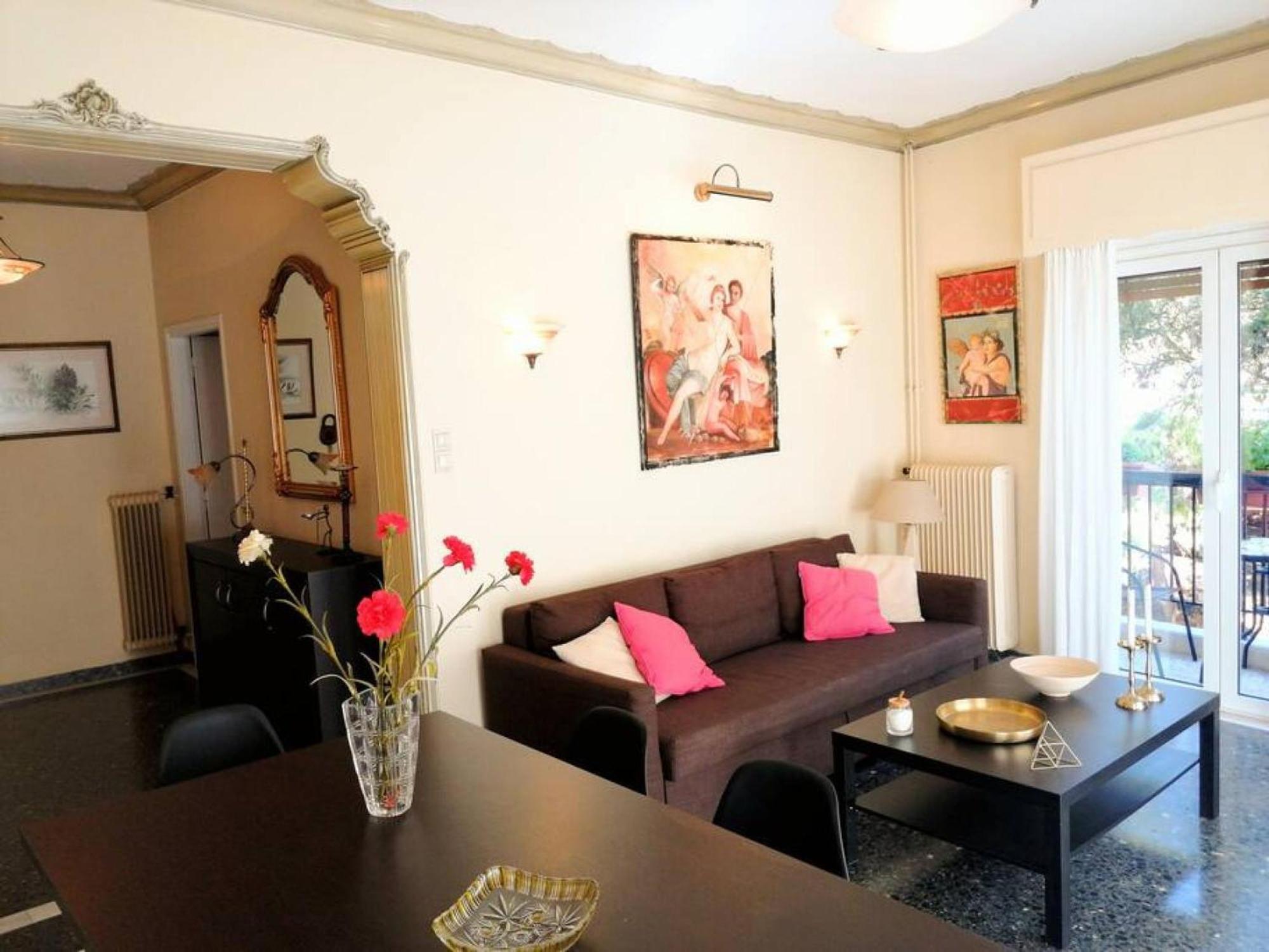 Elegant Apartment In Acropolis With Roof Garden Atenas Exterior foto